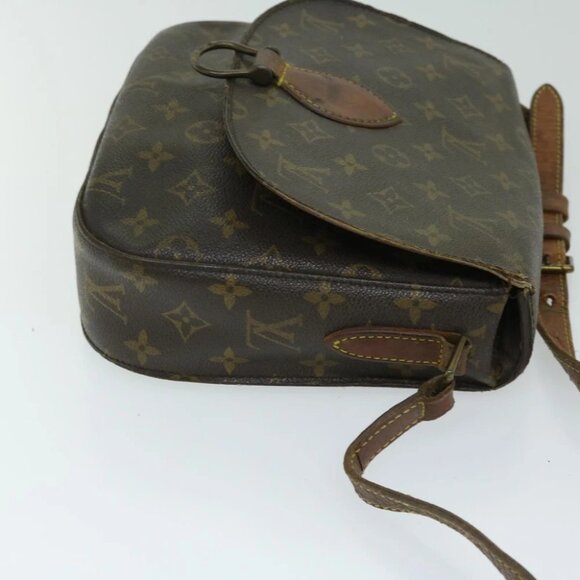 LOUIS VUITTON Monogram Saint Cloud GM Shoulder Bag M51242 LV Auth 67890 - Picture 5 of 15
